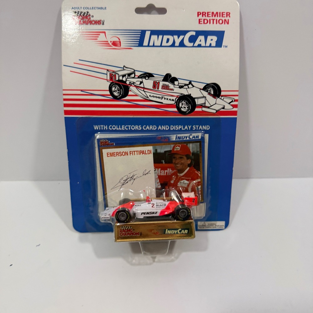 Racing Champions IndyCar Diecast White New Emerson Fittipaldi #2 Penske
